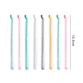 Food bag sealing sticks, reusable sealing rods for snack and dry food bags, tight sealing   preserves freshness and locks in flavor (Style: 12.5cm transparent white casing)