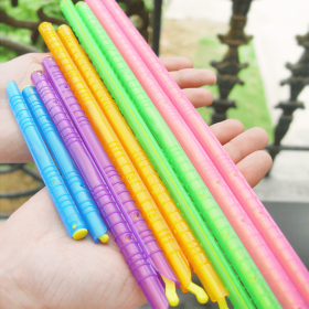 Food bag sealing sticks, reusable sealing rods for snack and dry food bags, tight sealing   preserves freshness and locks in flavor (Style: 18.5cm mixed colors)