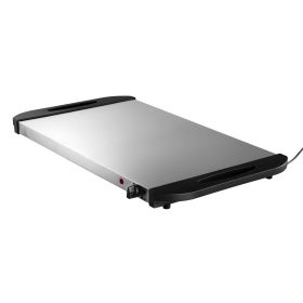 Electric Warming Tray, Food Warming Trays for Buffet, Warming Trays with Adjustable Temperature Control, Portable Stainless Steel Food Warmer (Default: Default)